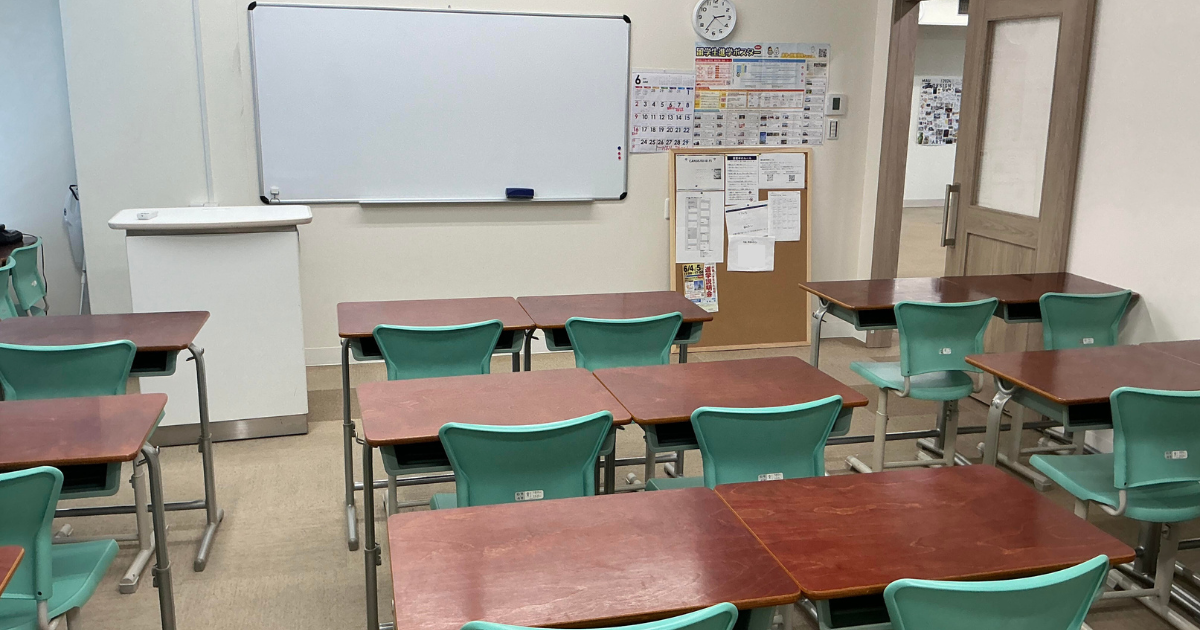 カナン東京日本語学校の教室